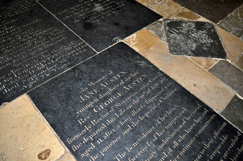 Jane Austen Memorial, Winchester Cathedral