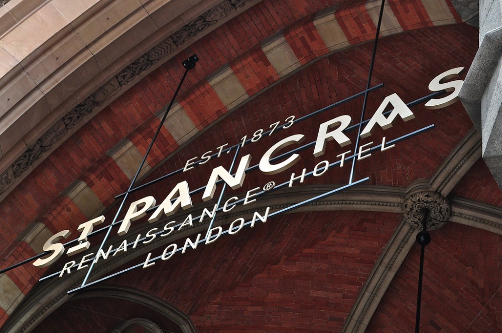 Entrance, St Pancras Renaissance Hotel London