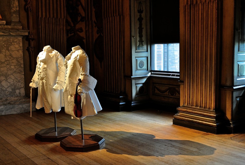 Paper mannequins - Kensington Palace
