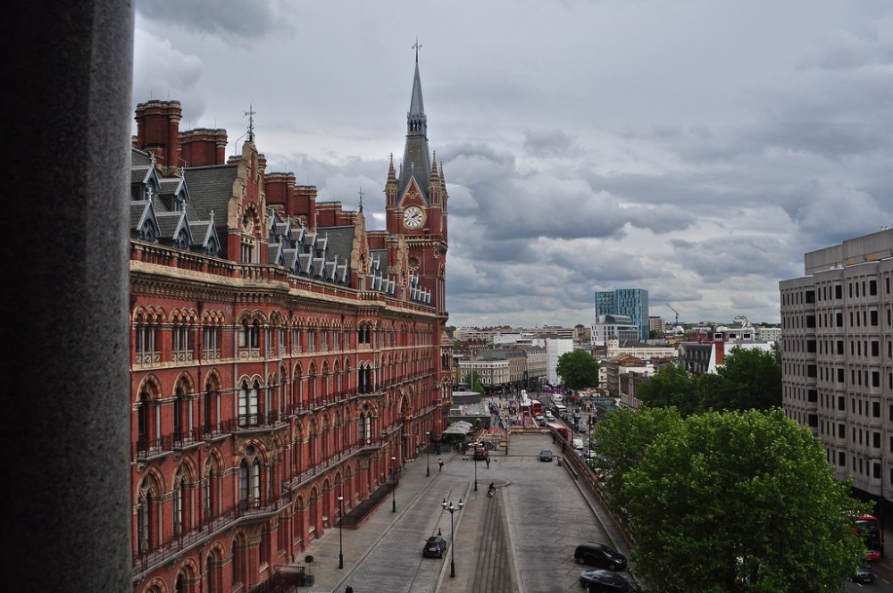 St Pancras Renaissance Hotel London from my suite