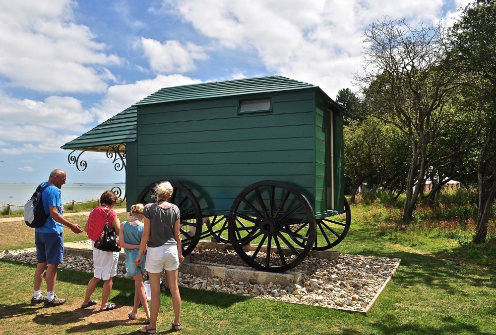 Queen Victoria's Bathing Machine at Osborne House