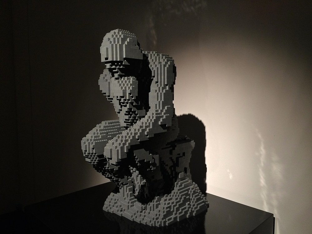 The Thinker, Nathan Sawaya - The Art of the Brick