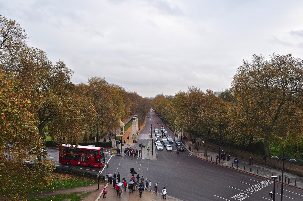 View from Wellington Arch