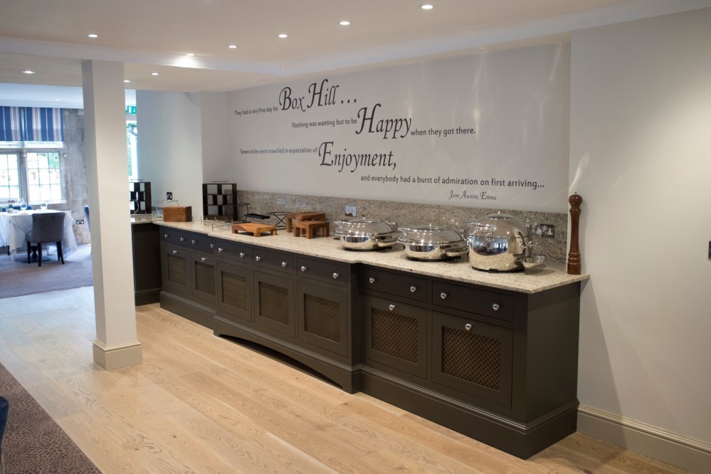 Emlyn Restaurant, Mercure Box Hill Burford Bridge Hotel, Surrey