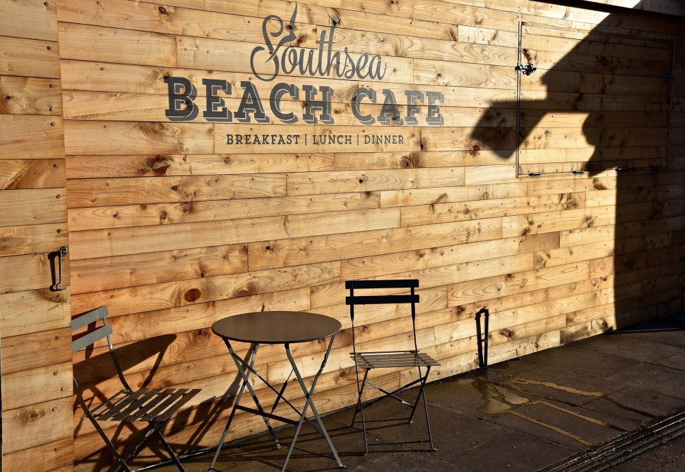 Southsea Beach Café by Sue Lowry