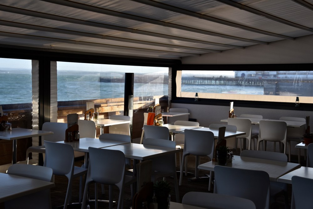 Southsea Beach Café by Sue Lowry