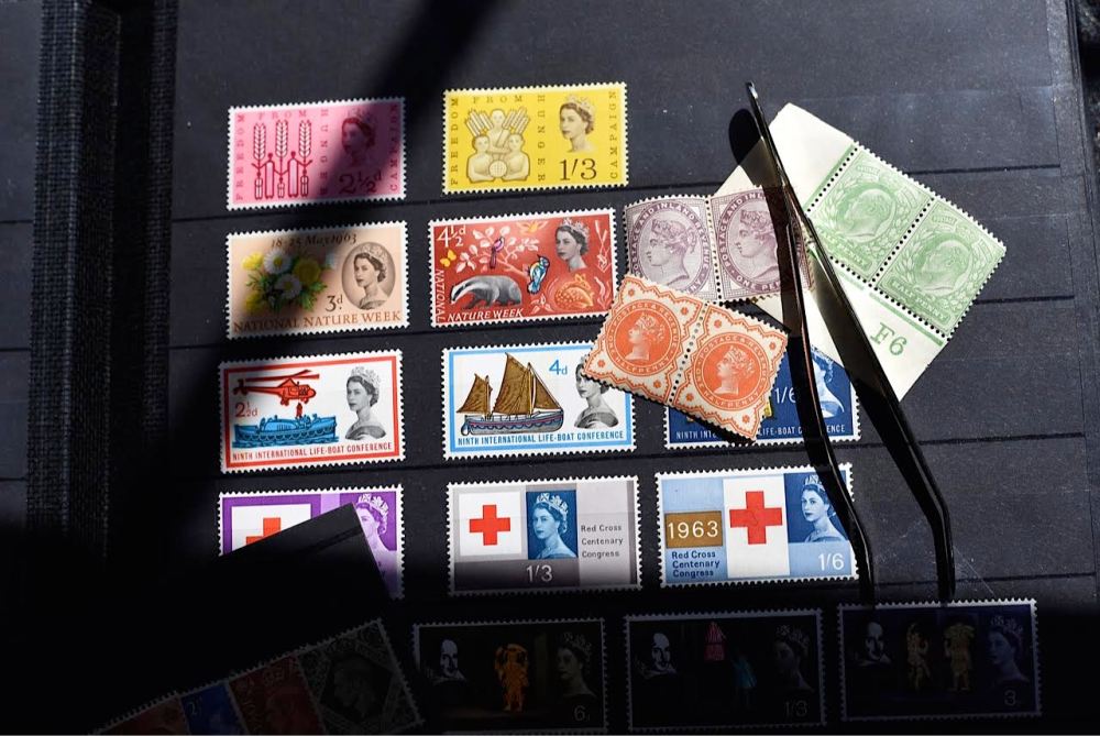 British stamps by Sue Lowry
