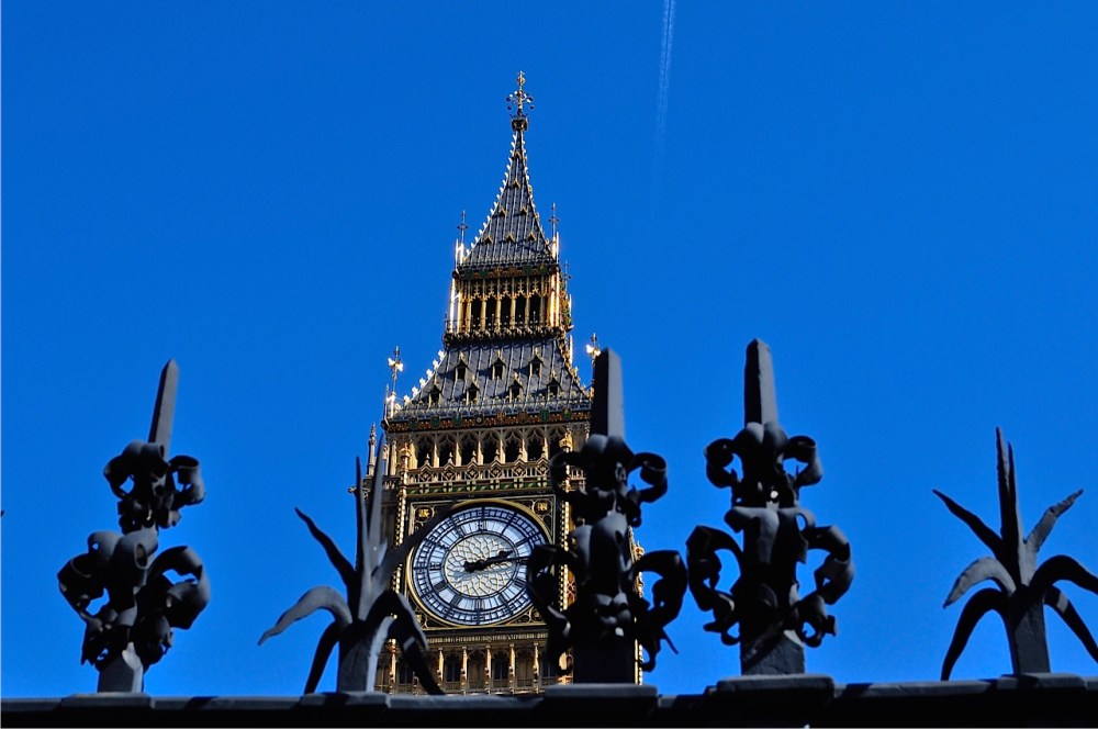 Queen Elizabeth Tower (Big Ben) Westminster by Sue Lowry