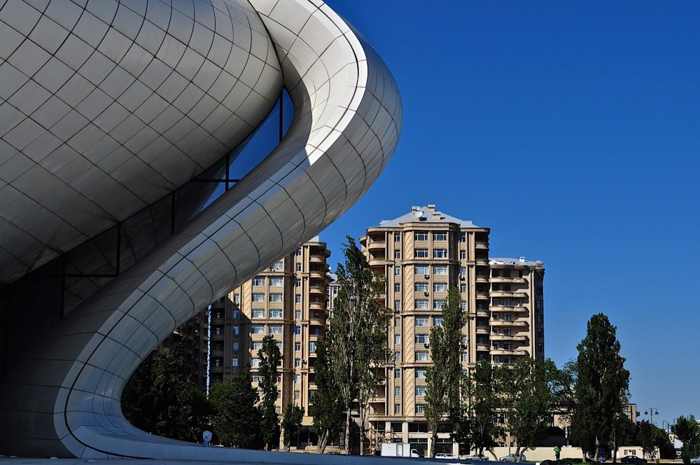 Zaha Hadid's Heyar Aliyev Cultural Centre, Baku, Azerbaijan by Sue Lowry